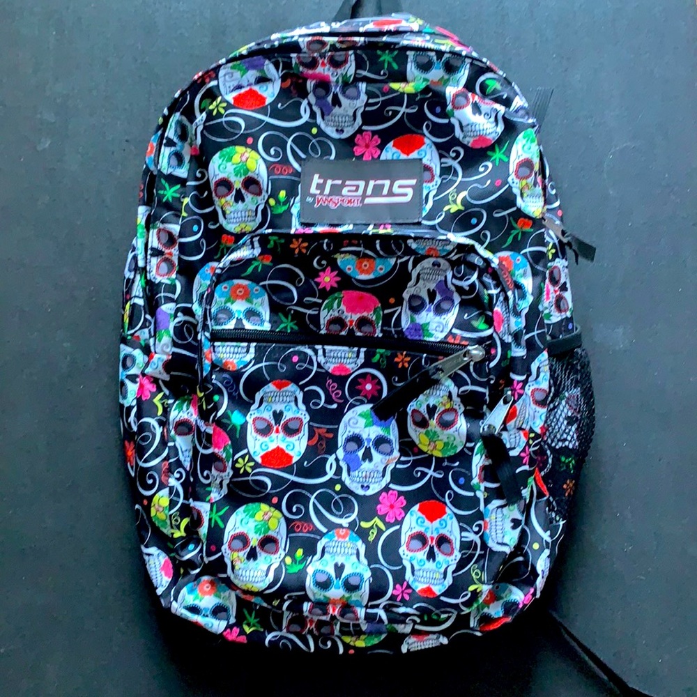 Jansport skull backpack
